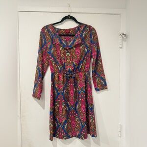XS paisley print dress